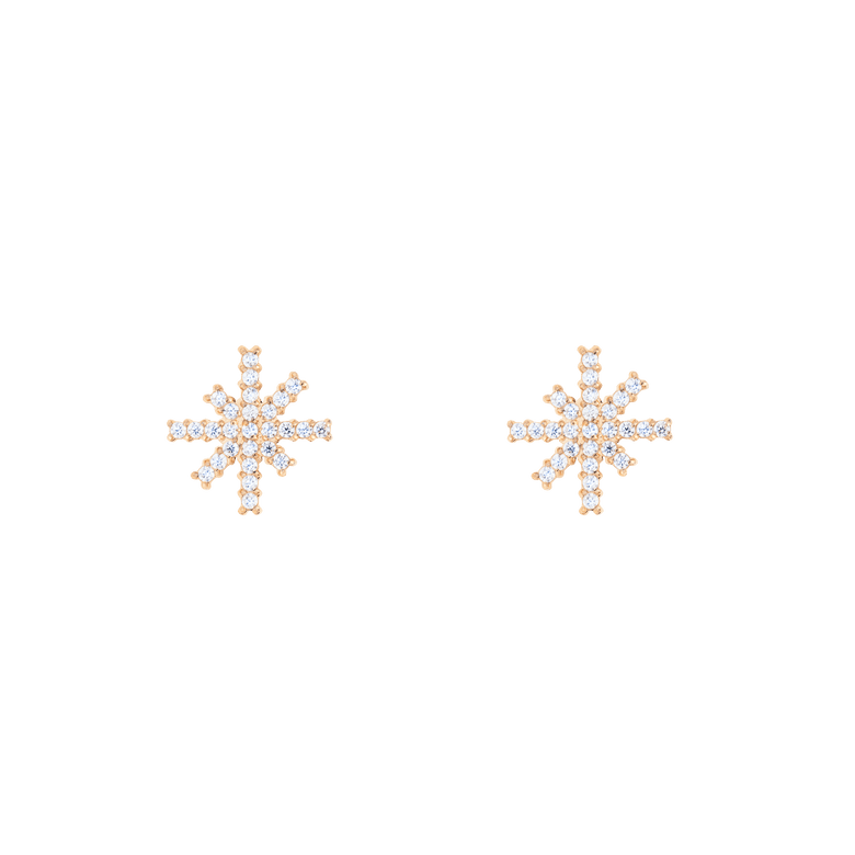 Mirelle Star Earring Rose Gold