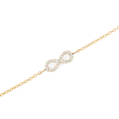 Mirelle Infinity Bracelet Gold