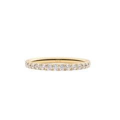 Mirelle Eternity Ring Gold 2mm