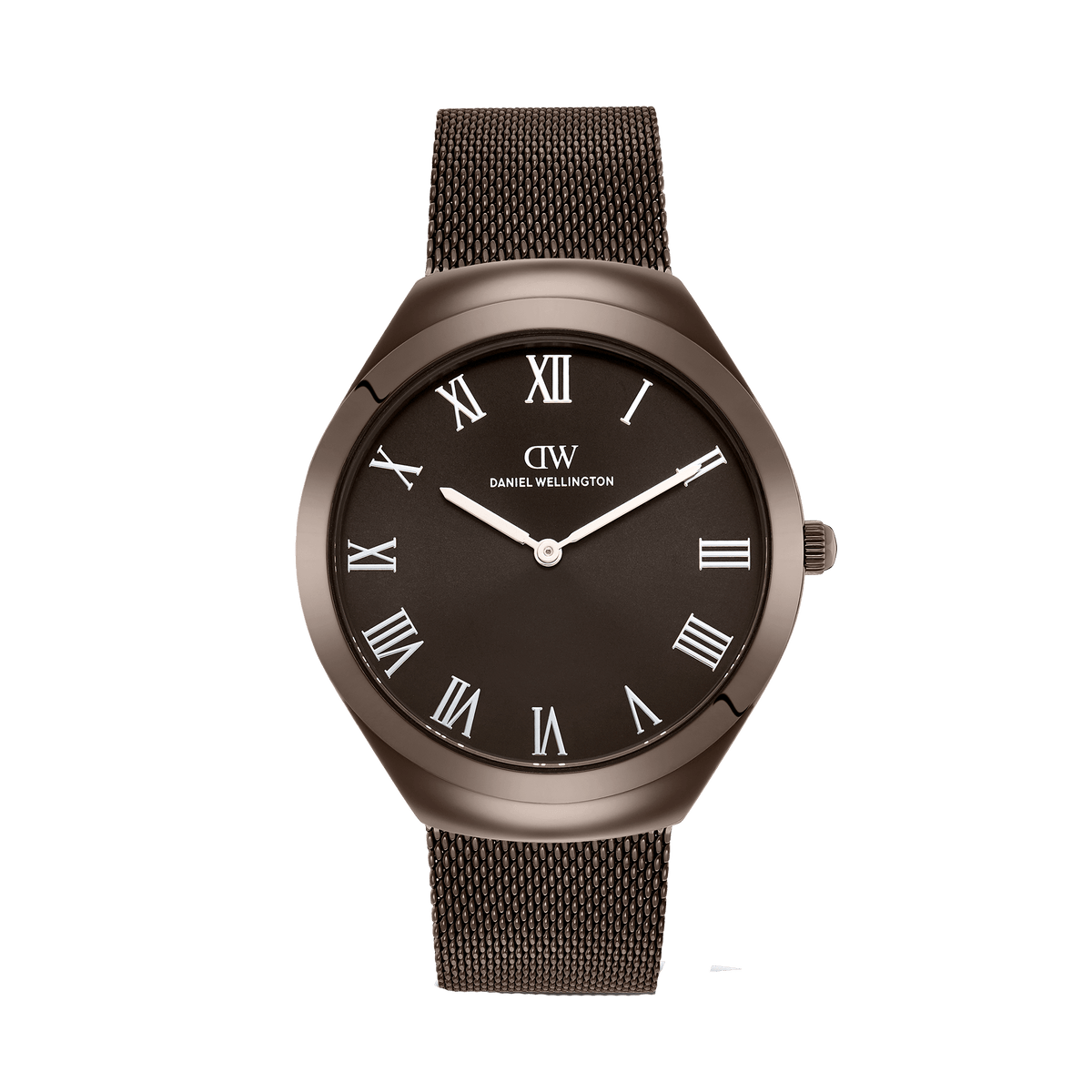Round Analog Mesh Brown