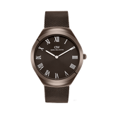 Round Analog Mesh Brown