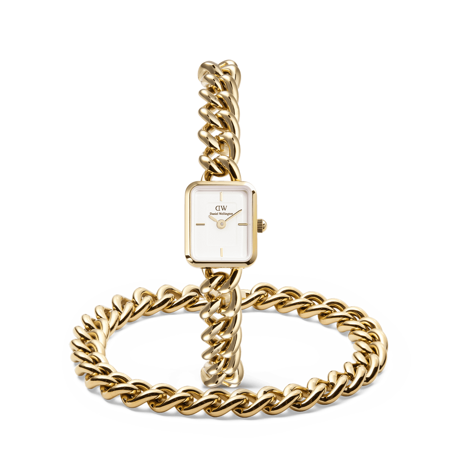 Jolie Chain & Chunky Chain Bracelet Set