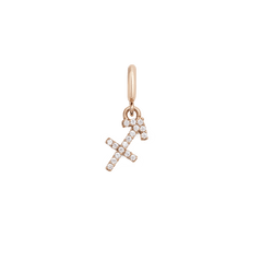 Zodiac Watch Charm Rose Gold