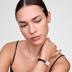 Quadro Roman Numerals Date Sheffield Rose Gold