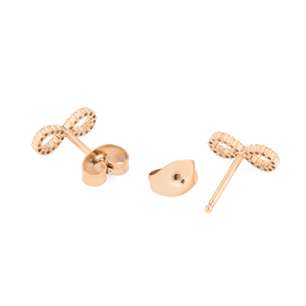 Mirelle Infinity Earring Rose Gold