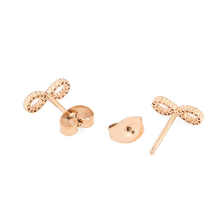 Mirelle Infinity Earring Rose Gold
