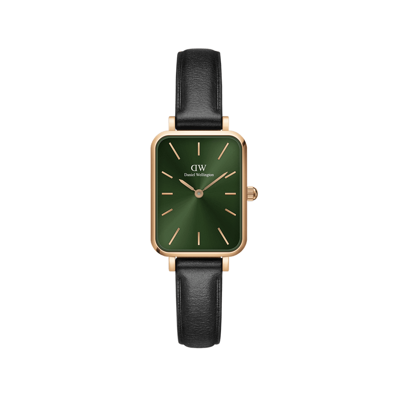Quadro Pressed Sheffield Emerald Rose Gold