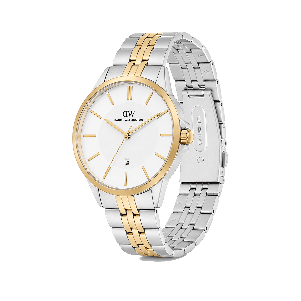 Round Analog 3-Link Two Tone
