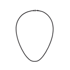 Tide Mesh Necklace Black 2.8
