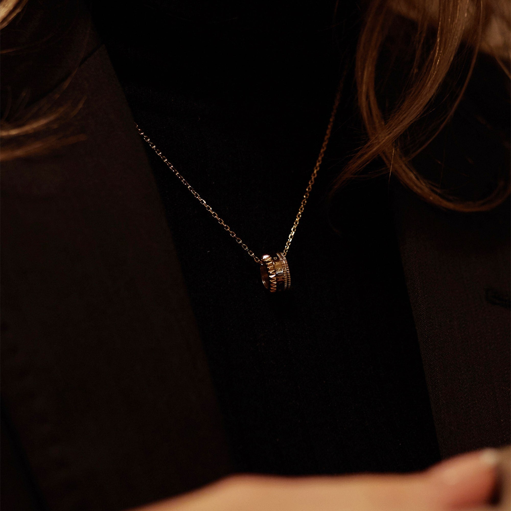 Elevation - Adjustable Necklace Gold | DW
