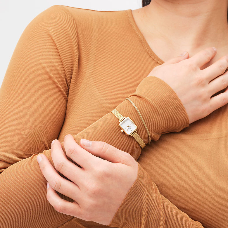 Tide Mesh Bracelet Evergold 1.8