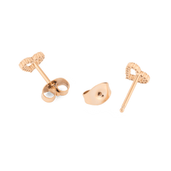 Mirelle Heart Earring Rose Gold