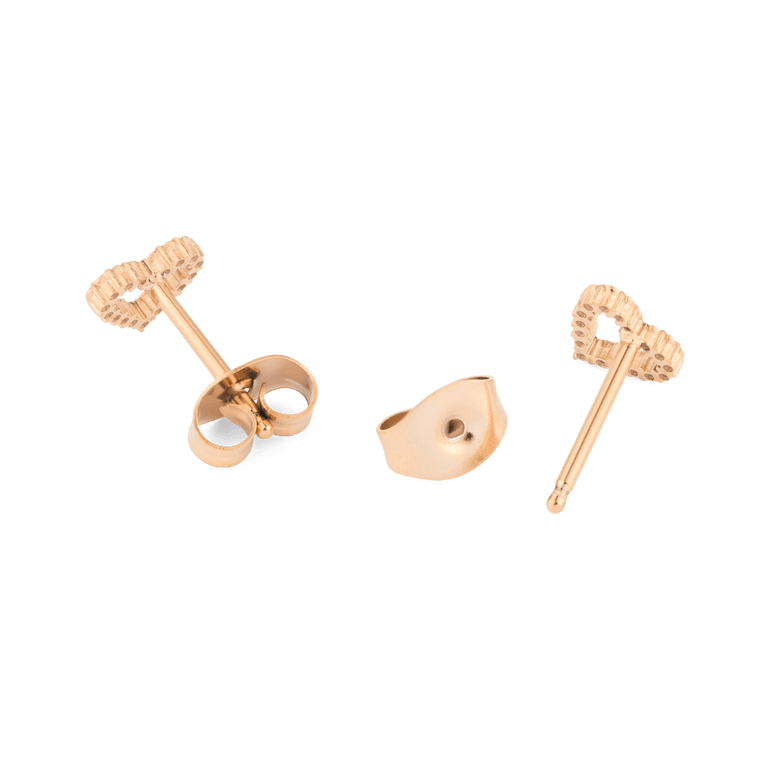 Mirelle Heart Earring Rose Gold