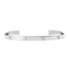 Classic Lumine  Bracelet Silver 5.5mm