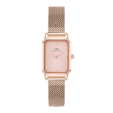 Octagonal Analog Mesh Rose Gold