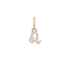 Zodiac Watch Charm Gold