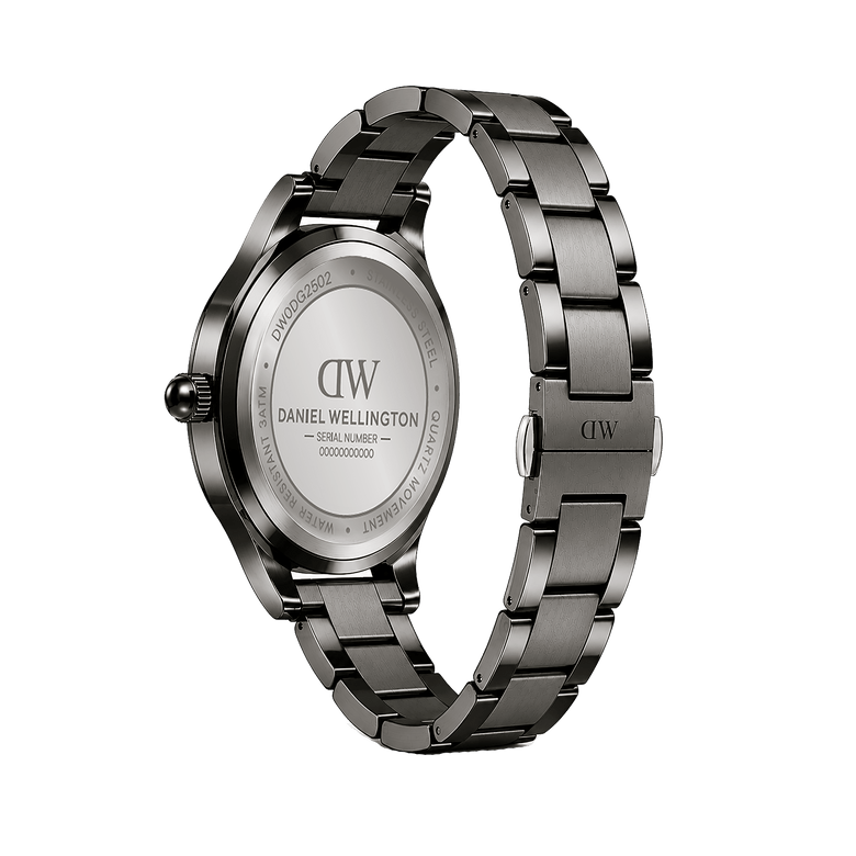 Octagonal Analog Gunmetal