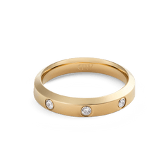 Classic Lumine Ring Gold 4 mm