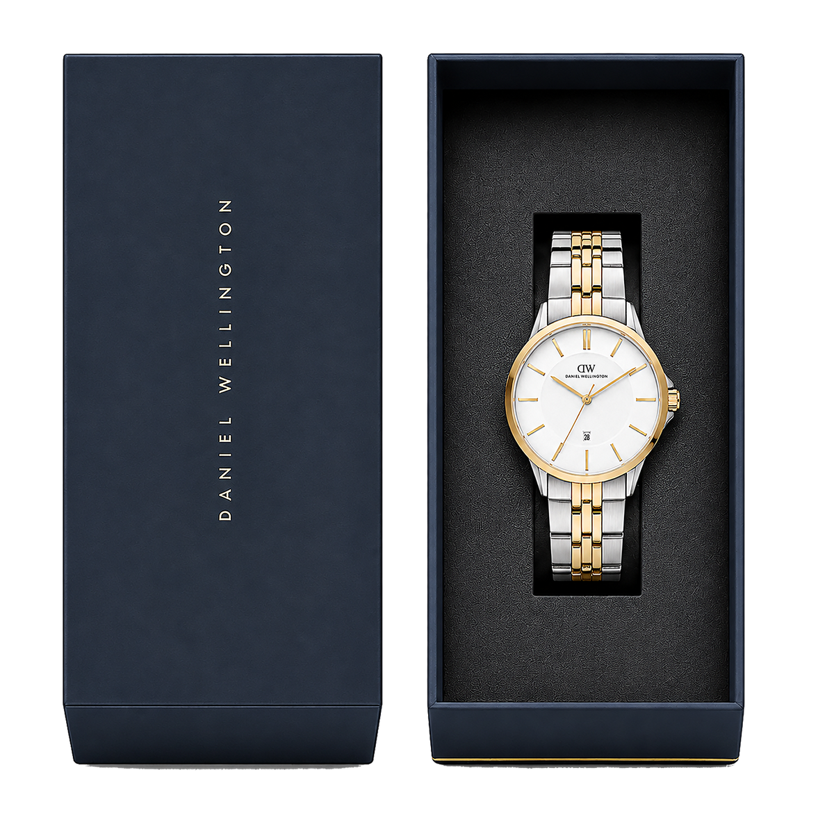 Round Analog 3-Link Two Tone