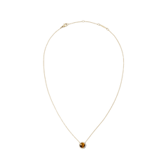 Audrey Necklace Tiger Eye Gold