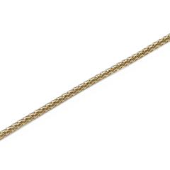 Tide Mesh Necklace Gold 1.8