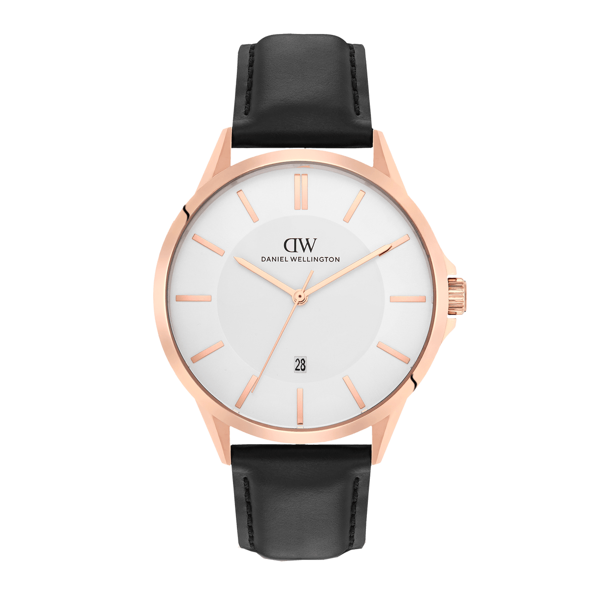 Round Analog Sheffield Rose Gold