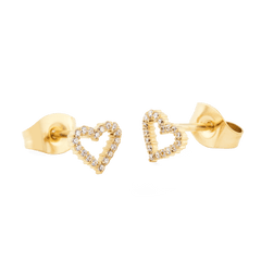 Mirelle Heart Earring Gold