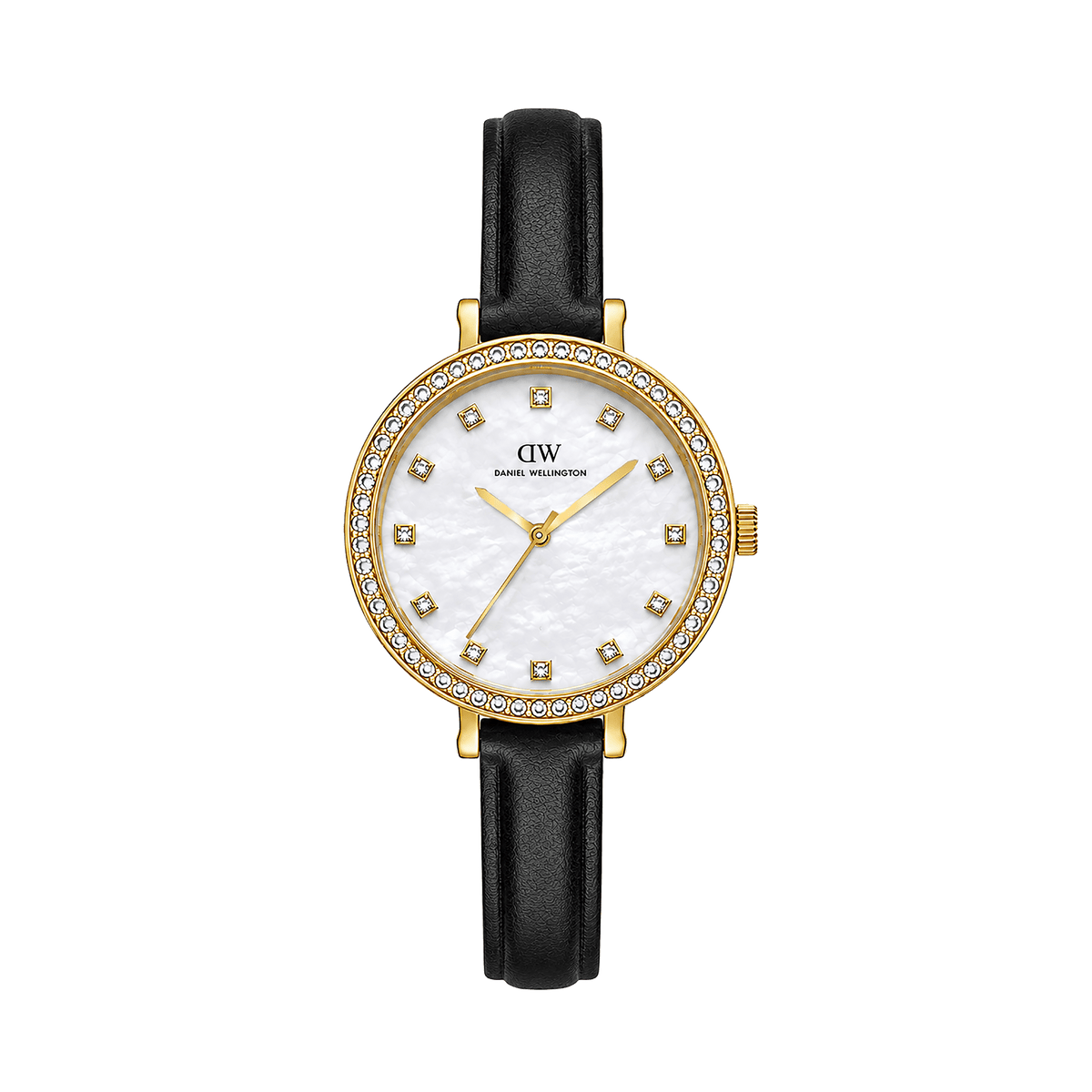 Round Analog Sheffield Gold