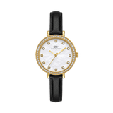 Round Analog Sheffield Gold