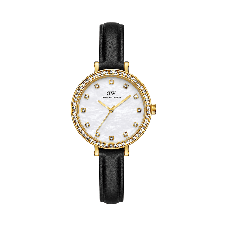 Round Analog Sheffield Gold