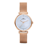 Round Analog White MOP Rose Gold