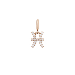 Zodiac Watch Charm Rose Gold