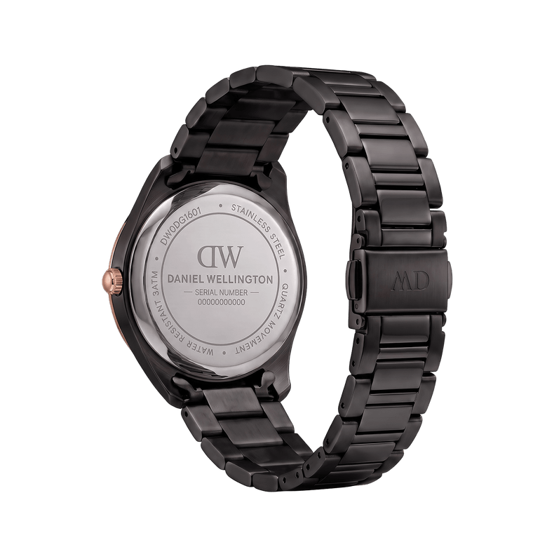 Round Analog Link Black Two Tone
