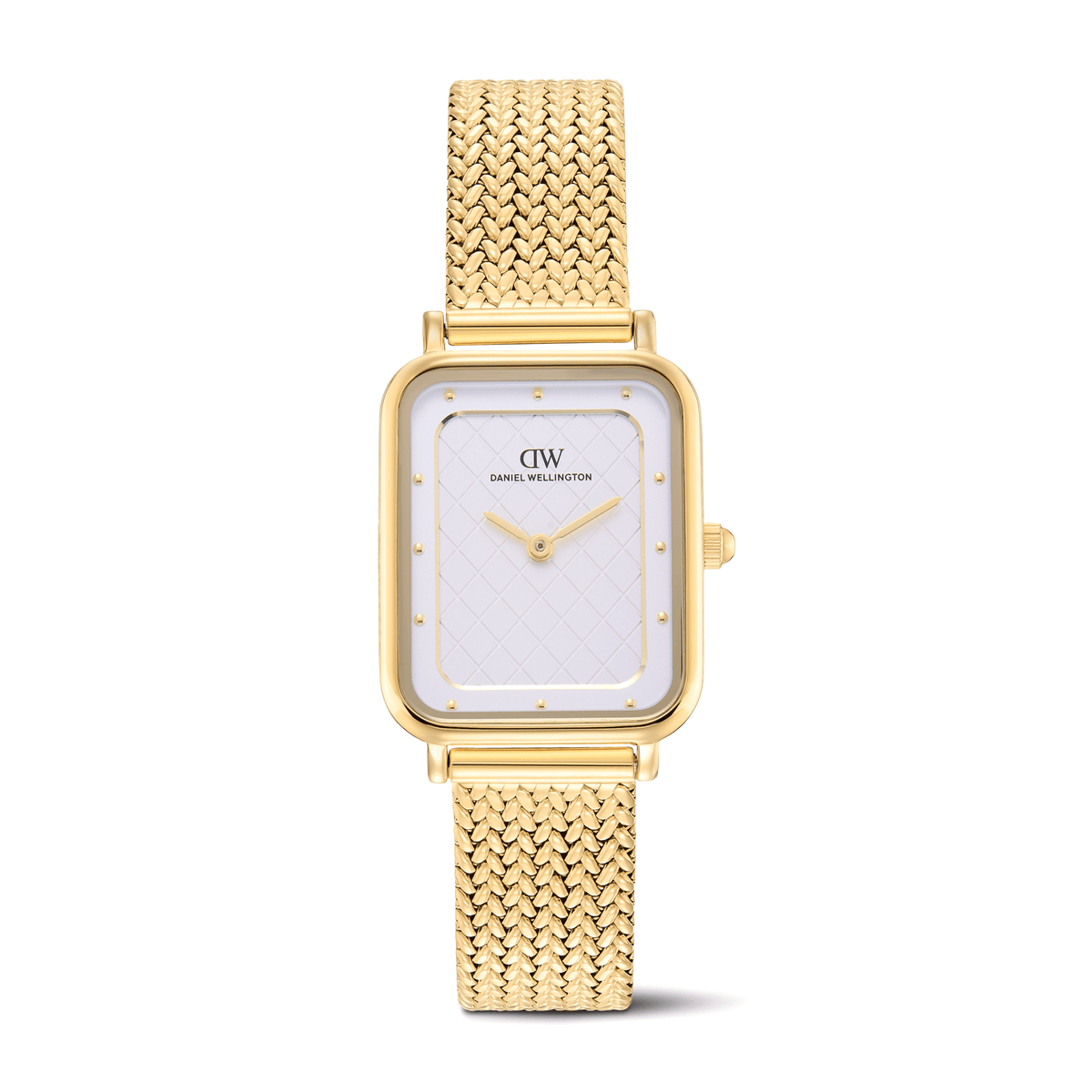 Square Analog Braided Gold
