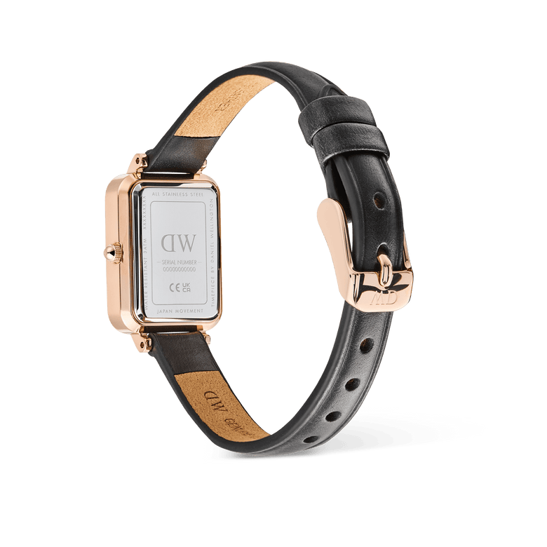 Quadro Roman Numerals Date Sheffield Rose Gold