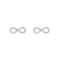 Mirelle Infinity Earring Silver