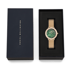 Crystalline Bezel Evergold Green