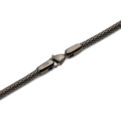 Tide Mesh Necklace Graphite 2.8
