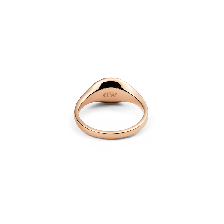 Classic Mini Signet Ring Rose Gold