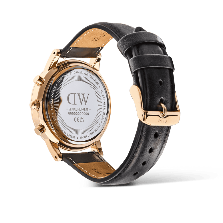 Iconic Chronograph Sheffield Arctic Panda Rose Gold