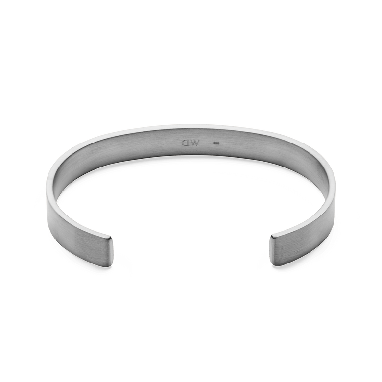 Line Cuff Brushed Silver