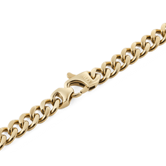 Ellipse Cuban Chain Necklace Gold