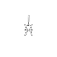 Zodiac Watch Charm Silver