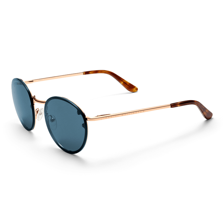 Arch Steel Blue Rose Gold