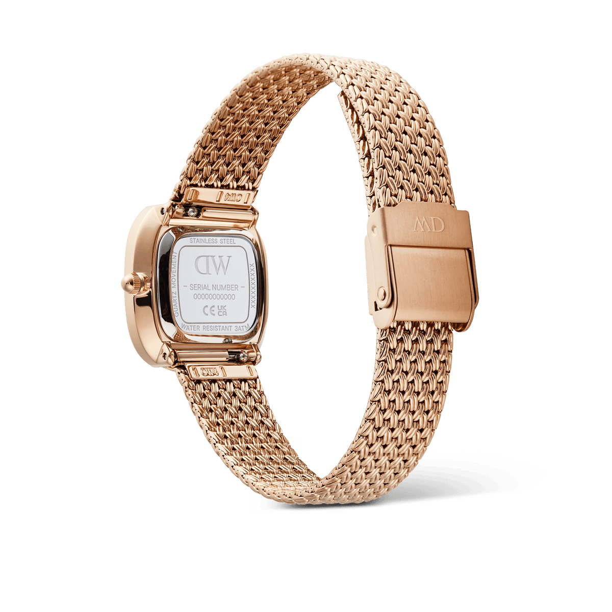 Margot Braided Mesh Unitone Rose Gold