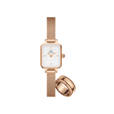 Quadro Mini Melrose & Elevation Ring Rose Gold
