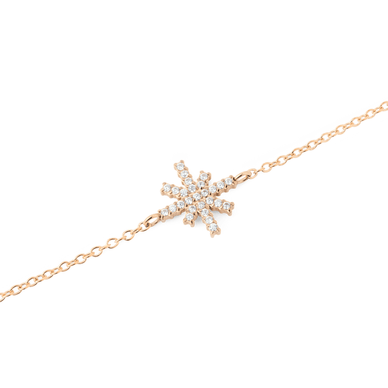 Mirelle Star Bracelet Rose Gold