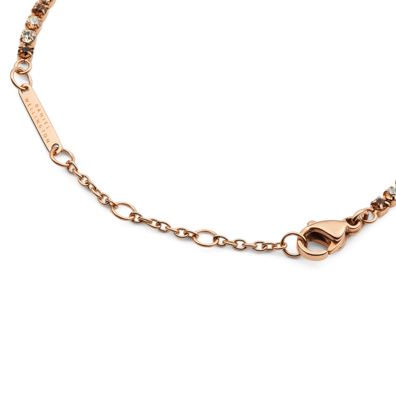 Classic Tennis Bracelet Honey Combo Rose Gold