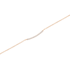 Mirelle Eternity Necklace Rose Gold