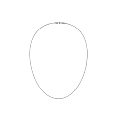 Tide Mesh Necklace Silver 1.8